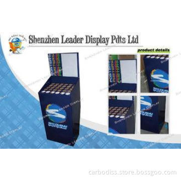 Cardboard Floor Poster Corrugated Dump Bins For Shops with